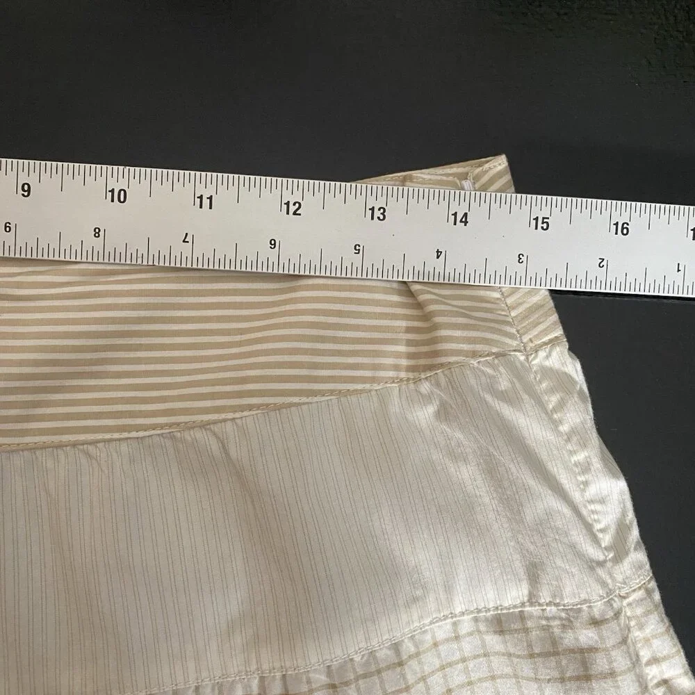 Y2K Old Navy Tiered Skirt 6 Midi Maxi Boho Prairie Western Lightweight Beachy - Picture 11 of 12